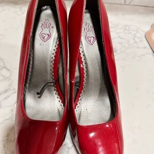 Torrid Red Patent Leather Heels